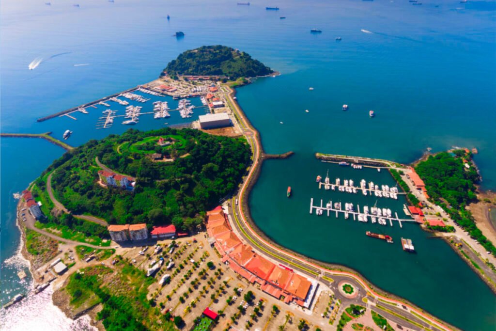 isla perico aerial